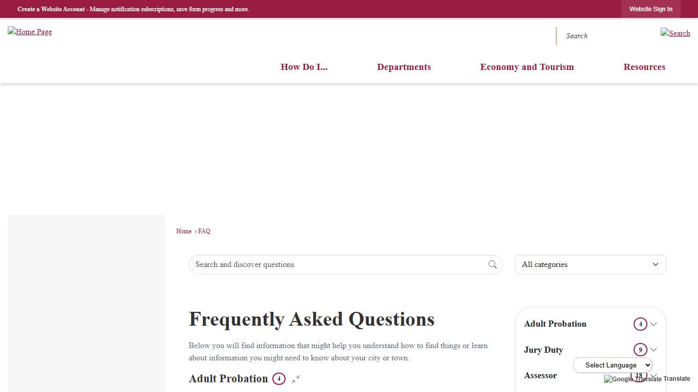 Frequently Asked Questions - CivicPlus.CMS.FAQ